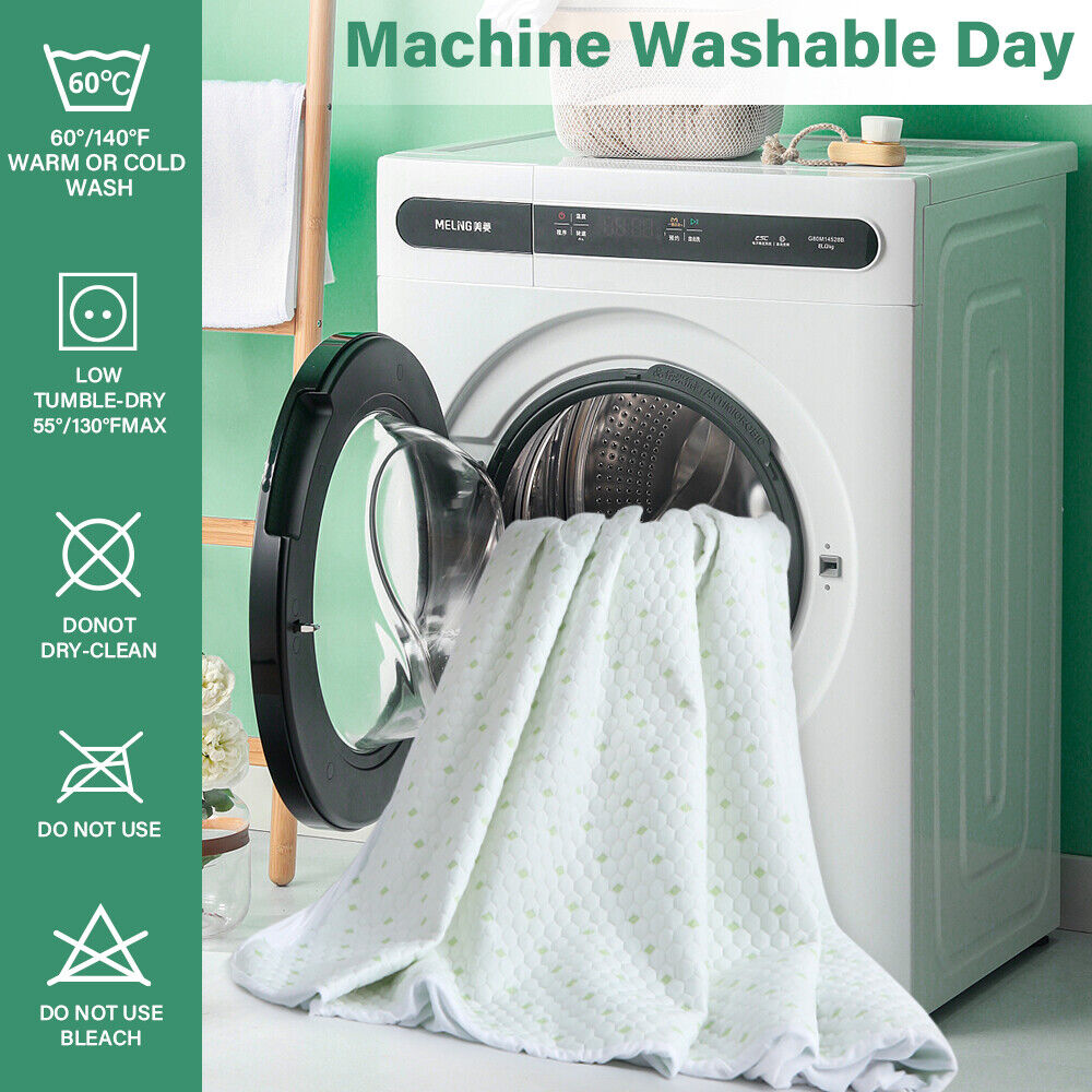 Mattress Protector Bamboo Cotton Mattress Cover Waterproof S Fitted Cover