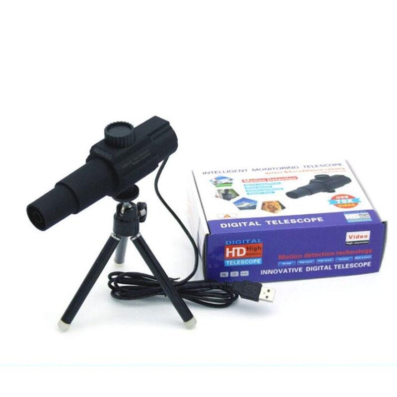 Usb Digital Telescope with Live Streaming and Playback - Black