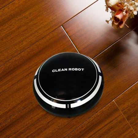 Intelligent 2-in-1 Rechargeable Floor Sweeping Robot Vacuum - White