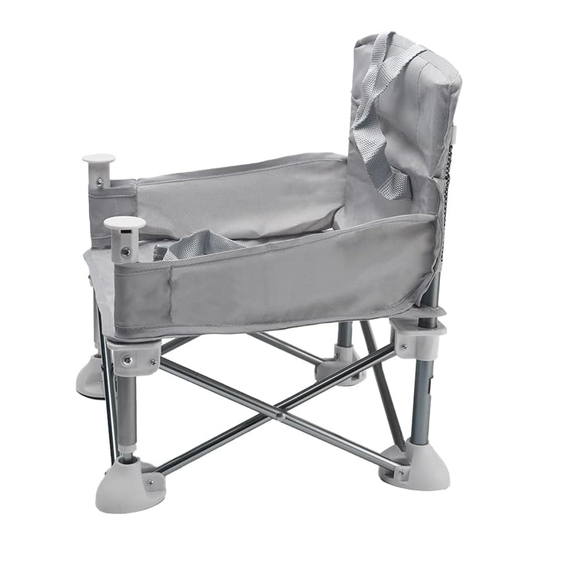 Vibe Geeks Foldable Camping and Dining Chair Outdoor Booster Seat for Toddlers - Green