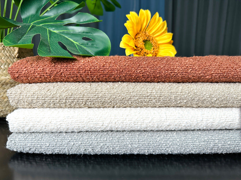 2 Pcs Gray Blue Luxury Boucle Pillow Cover - Solid Color Faux Shearling Cushion Case for Sofa, 45x45cm, 230g (Pillow Insert Not Included)