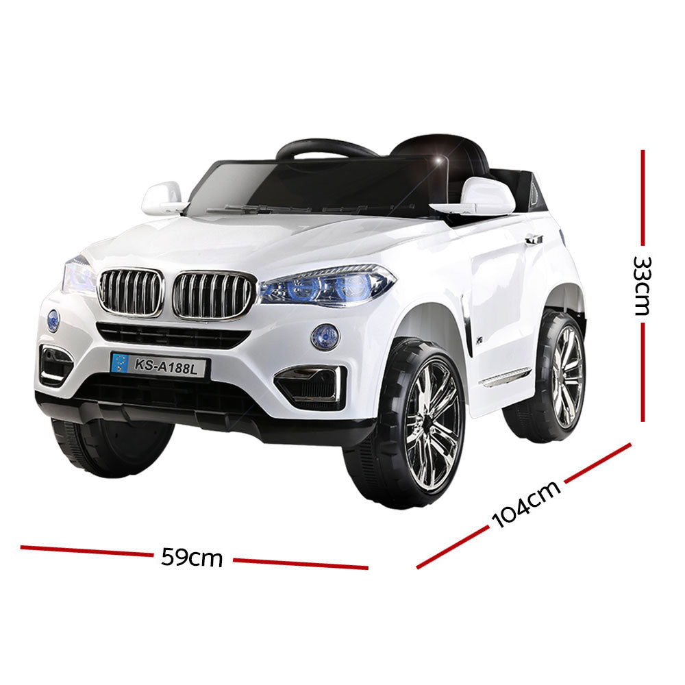 Rigo Kids Ride On Car - White