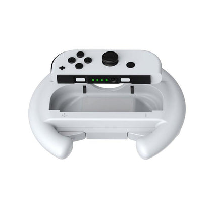 Oled Steering Wheel Set for Nintendo Switch - Compact and Stylish