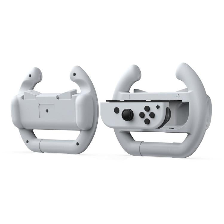 Oled Steering Wheel Set for Nintendo Switch - Compact and Stylish