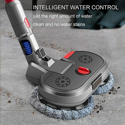 Electric Vacuum Cleaner with Integrated Mopping Head and Water Tank - Includes 6 Rag Pieces - For Dyson V15