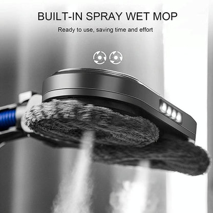 Electric Vacuum Cleaner with Integrated Mopping Head and Water Tank - Includes 6 Rag Pieces - For Dyson V15