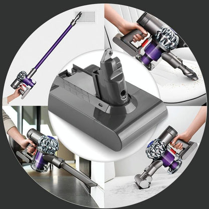 Power Up your Dyson V7 Vacuum with 21.6v Battery Accessory - 3500Mah