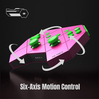 Silver Gamepad for Switch - Tooth-shaped