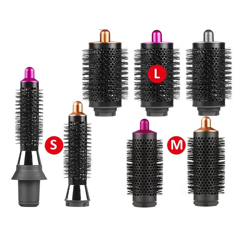 Gold 20mm Cylinder Comb for Dyson Airwrap - 55Mm Cylinder Comb Silver