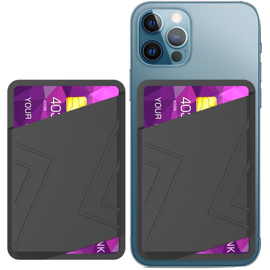 Silicone Card Case Black - Black