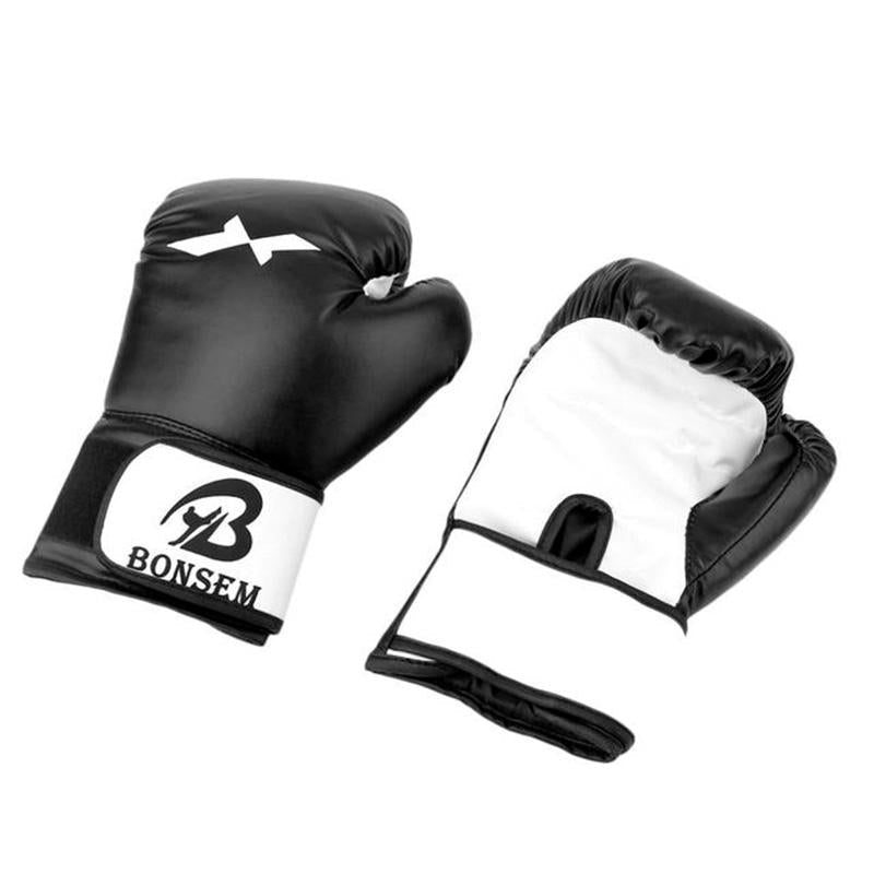 Adult Training Boxing Gloves - Black