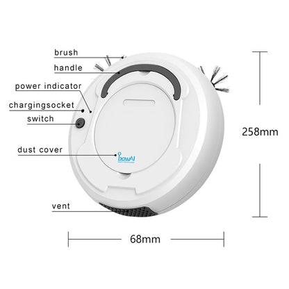Smart Household Vacuum Cleaner - 1800pa Suction - Ca0380B
