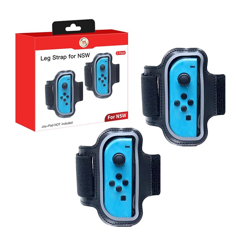 2-pack Joy-con Leg Straps for Nintendo Switch - Red Blue