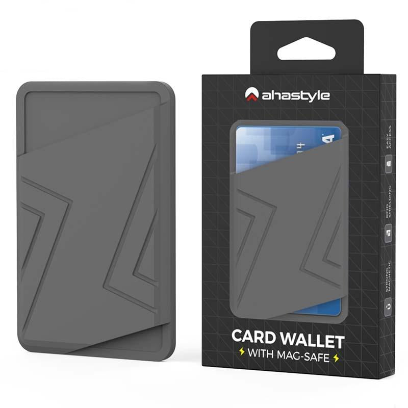 Silicone Card Case Black - Pink