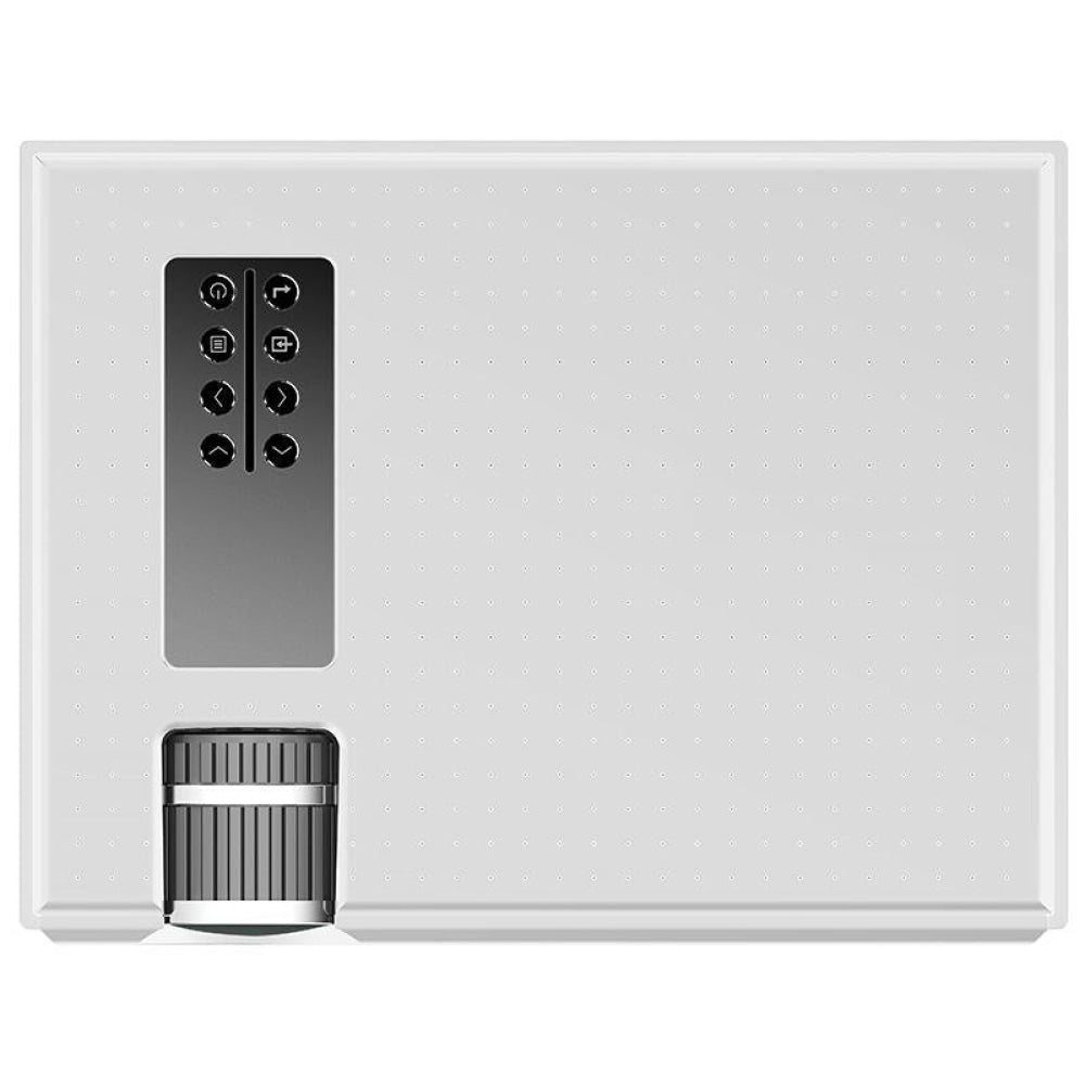 1800 Lumens Hd Wifi Smart Projector - Hdmi / Usb / Vga / Av - Black