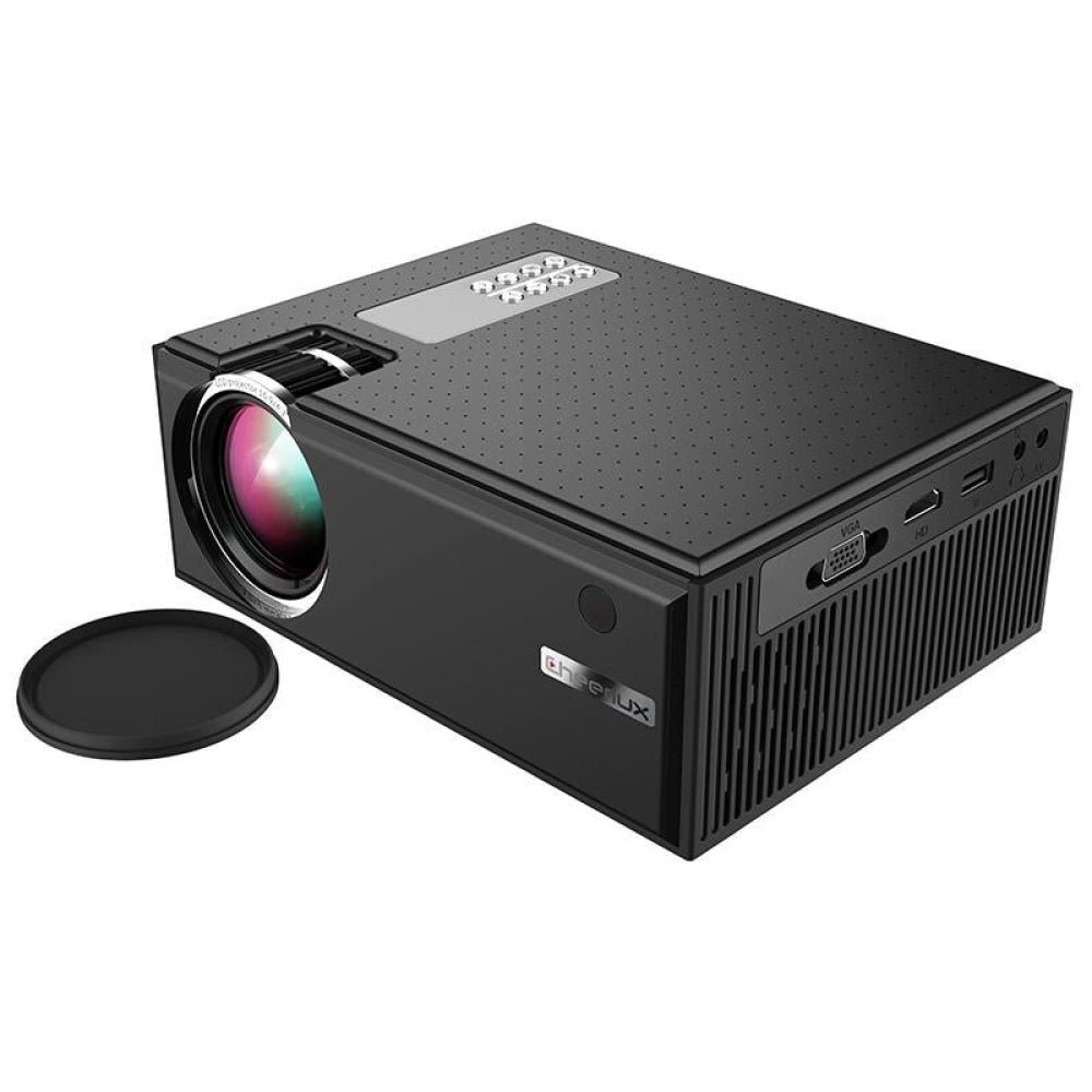 1800 Lumens Hd Wifi Smart Projector - Hdmi / Usb / Vga / Av - Black