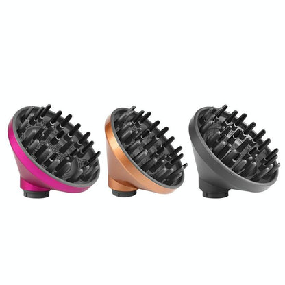 Gold Diffuser Attachment for Dyson Airwrap - Replacement Nozzle - Gold