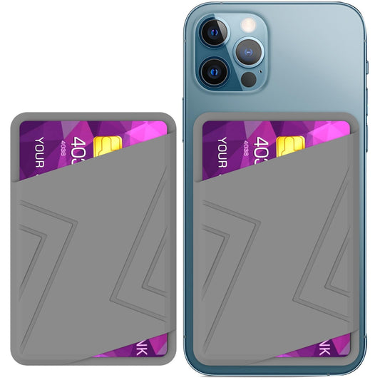 Silicone Card Case Black - Gray