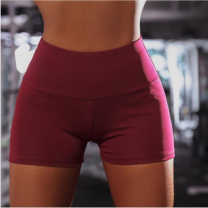 Fitness Yoga Shorts For Women Outdoor Jogging & Hiking Trunks - Red