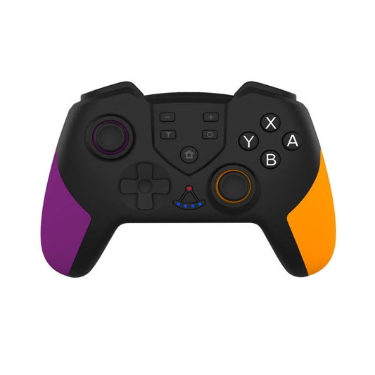 Pro Wireless Vibration Game Handle for Nintendo Switch - Purple Yellow