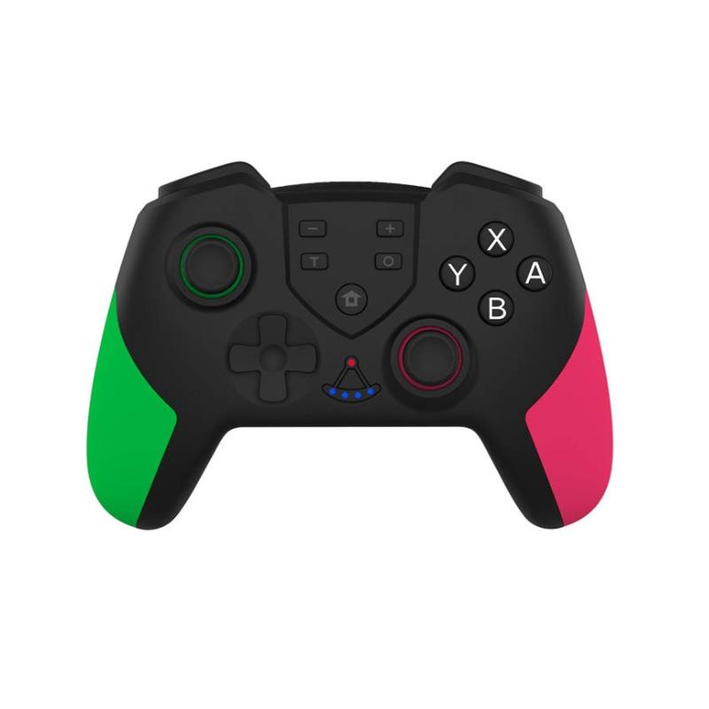 Pro Wireless Vibration Game Handle for Nintendo Switch - Purple Yellow