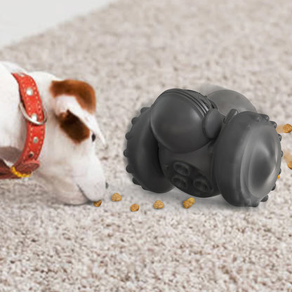Vibe Geeks Pet Food Dispenser Tumbler Dog Treat Toy - Blue