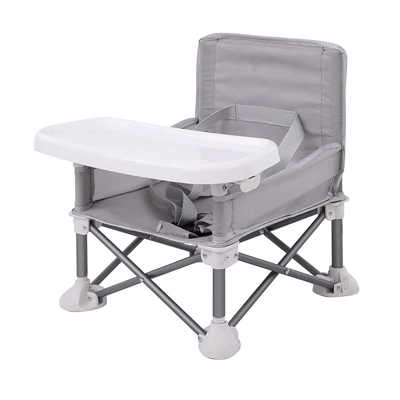Vibe Geeks Foldable Camping and Dining Chair Outdoor Booster Seat for Toddlers - Green