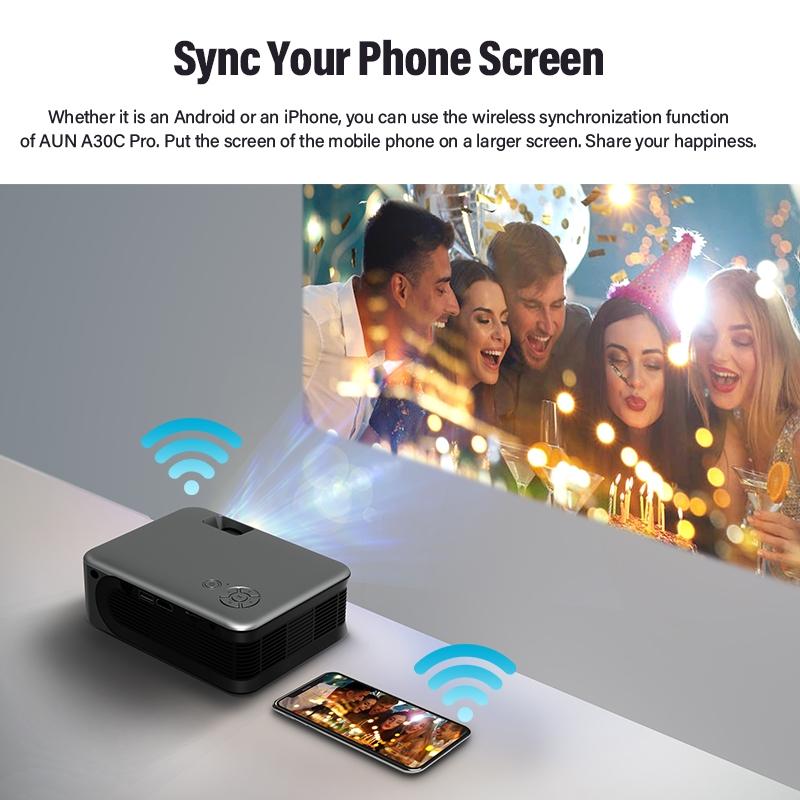 Portable Home Theater Projector - 3000 Lumens 480P
