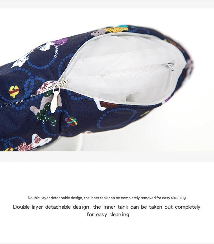 2 pcs Light blue fish Soft Pet Recovery Collar - Comfortable Anti-Lick Cone for Cats &amp; Dogs Size XS