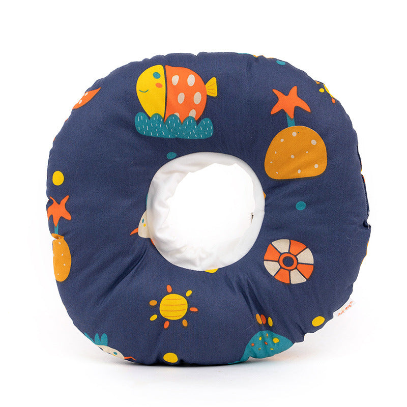 2 pcs Underwater World Soft Pet Recovery Collar - Comfortable Anti-Lick Cone for Cats &amp; Dogs Size S