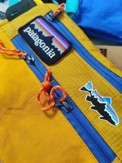Yellow Unisex Sports Sling Bag - Casual Fishing Crossbody Bag with Workwear Style for Phone Storage