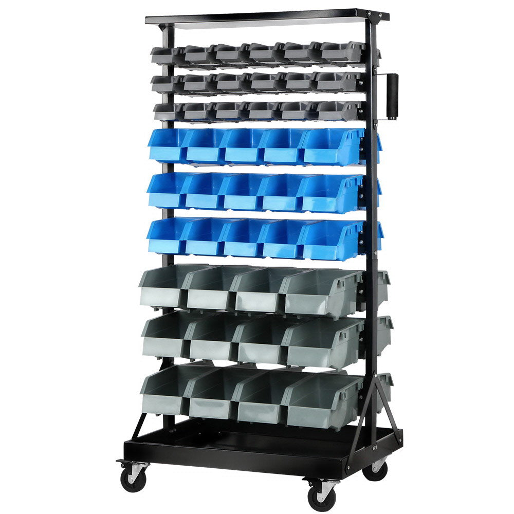 Giantz 90 Bin Storage Rack Stand – Go Warehouse