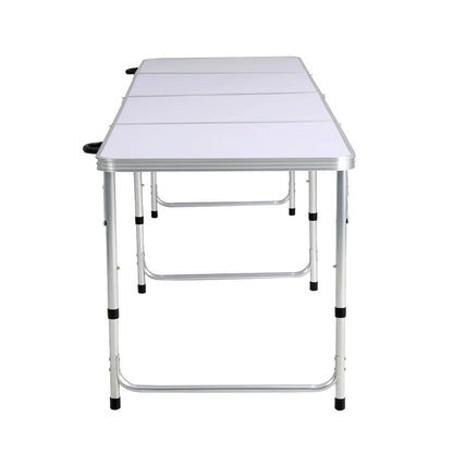 Weisshorn Camping Table Folding Aluminum Portable BBQ Outdoor 240CM