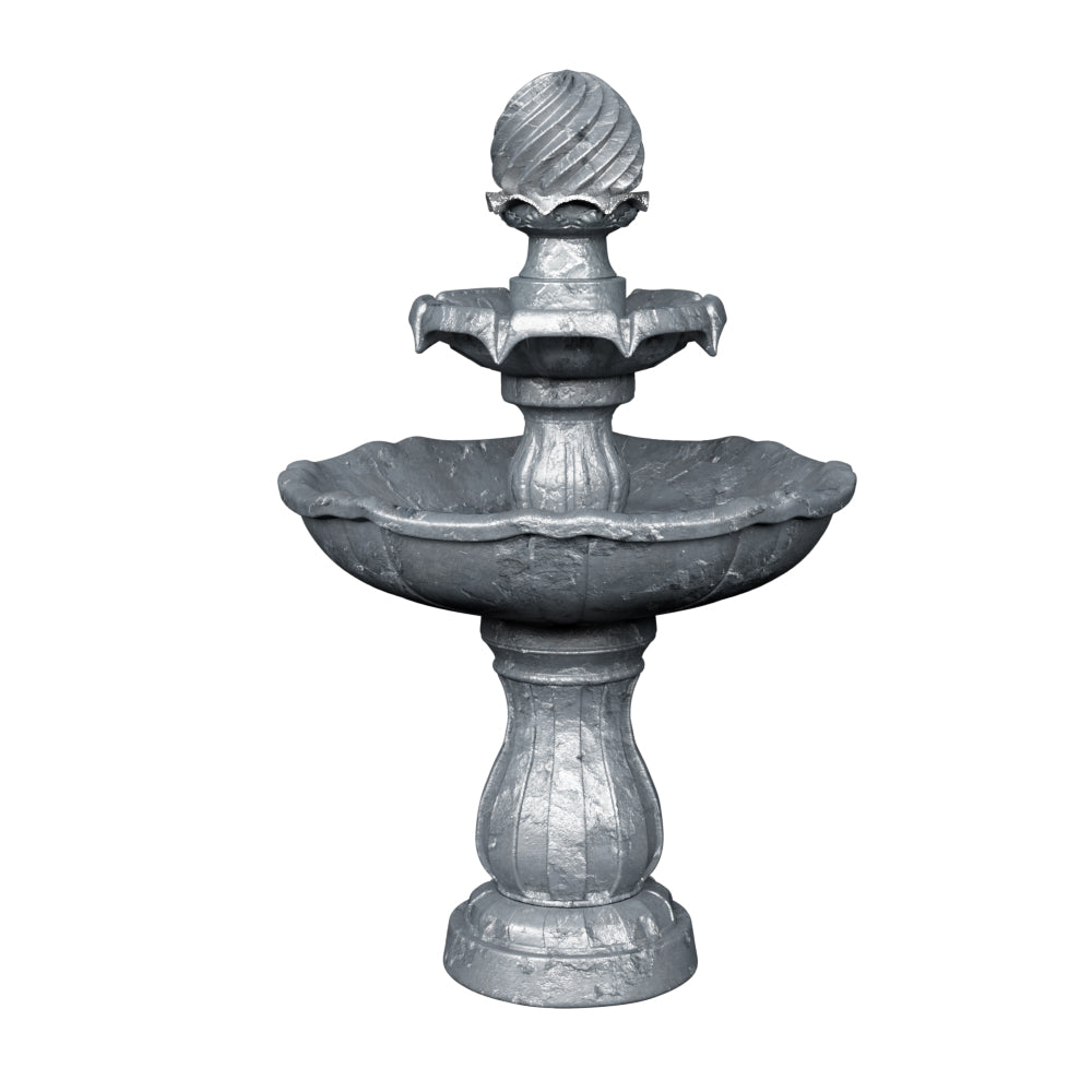 Gardeon 3 Tier Solar Powered Water Fountain - Black