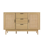 Artiss Buffet Sideboard Rattan Furniture Cabinet Storage Hallway Table Kitchen