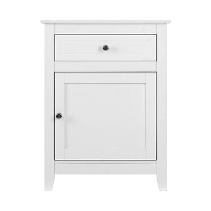 Artiss Bedside Tables Big Storage Drawers Cabinet Nightstand Lamp Chest White