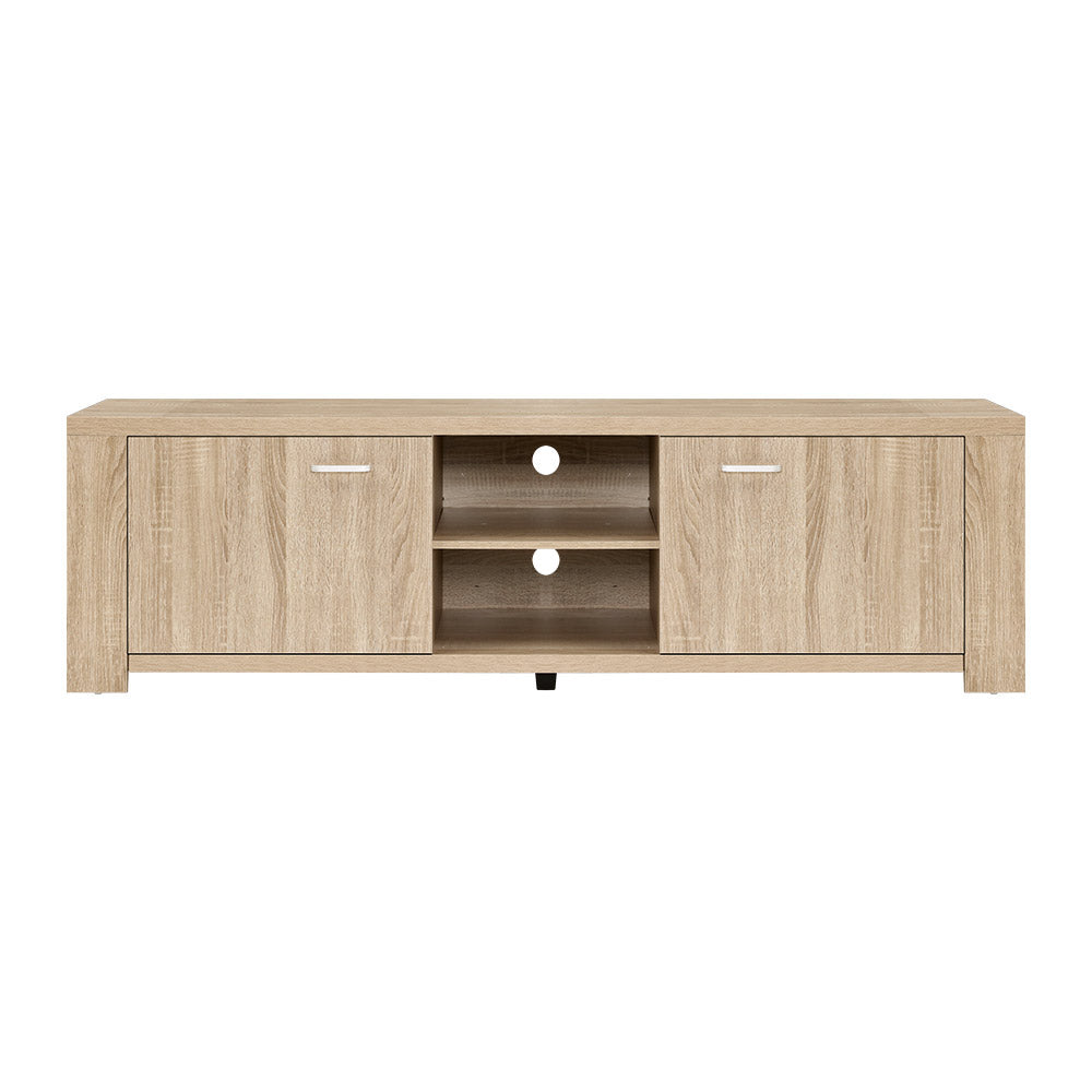 Artiss TV Cabinet Entertainment Unit TV Stand Display Shelf Storage Cabinet Wooden