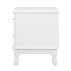 Artiss KUBI Bedside Tables 2 Drawers Side Table French Nightstand Storage Cabinet