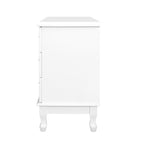 Artiss Chest of Drawers Dresser Table Lowboy Storage Cabinet White KUBI Bedroom