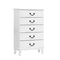 Artiss Chest of Drawers Tallboy Dresser Table Bedside Storage Cabinet Bedroom