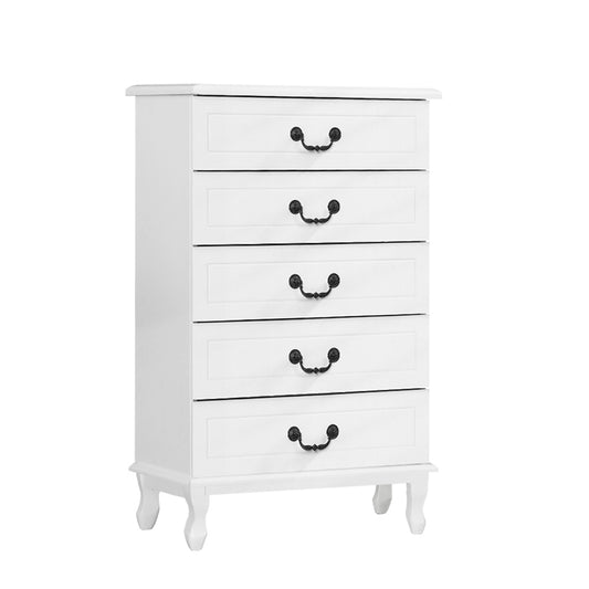 Artiss Chest of Drawers Tallboy Dresser Table Bedside Storage Cabinet Bedroom