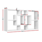 Artiss Floating Wall Shelf DIY Mount Storage Bookshelf Display Rack White