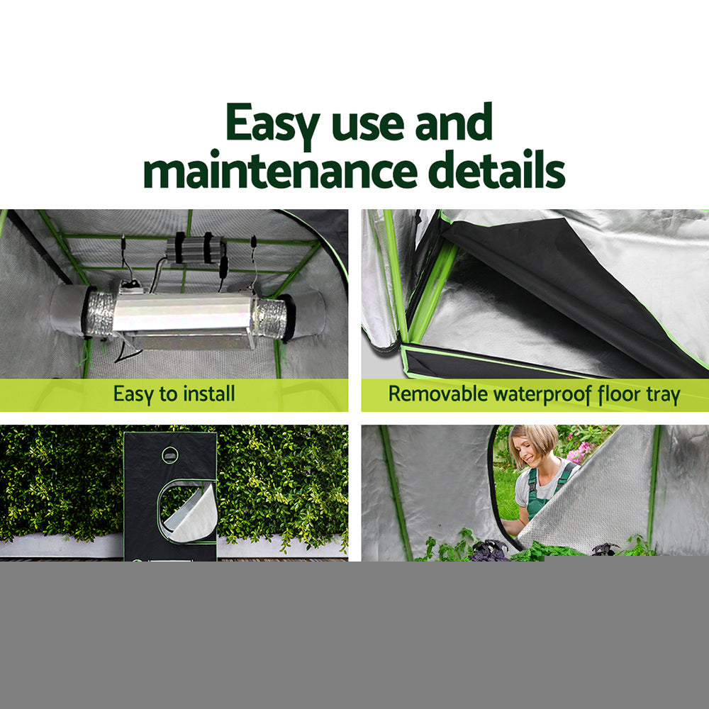 Greenfingers Grow Tent 4500W LED Grow Light Hydroponics Kits System 1.2x1.2x2M