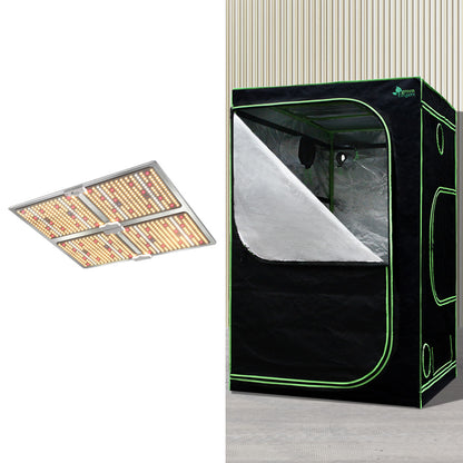 Greenfingers Grow Tent 4500W LED Grow Light Hydroponics Kits System 1.2x1.2x2M