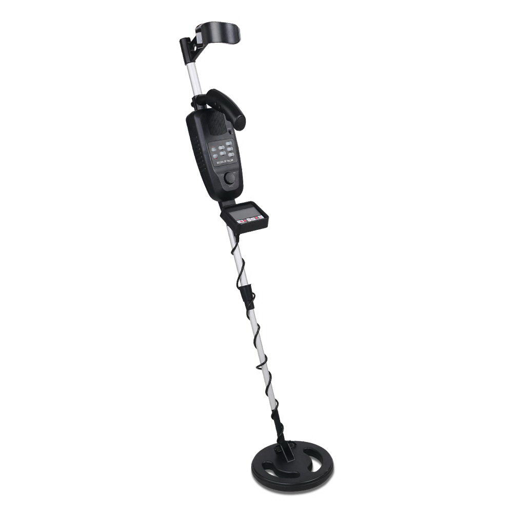 LCD Screen Metal Detector with Headphones - Black – Go Warehouse