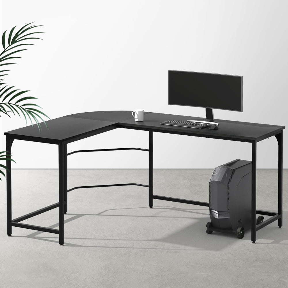 Artiss Corner Computer Desk L-Shaped Student Home Office Study Table Workstation