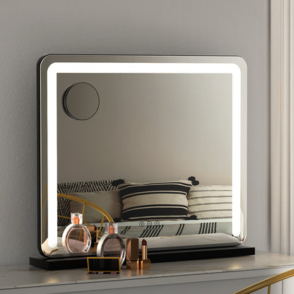 Embellir Makeup Mirror With Light Hollywood Vanity LED Tabletop Mirrors 50X60CM