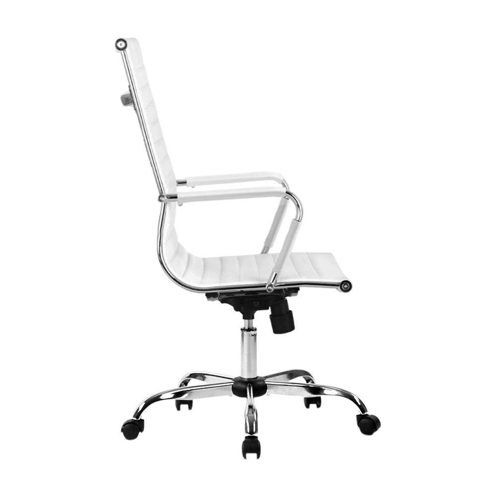 Artiss Gaming Office Chair Computer Desk Chairs Home Work Study White High Back