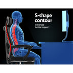 Artiss Gaming Office Chair Computer Desk Chair Home Work Recliner Black