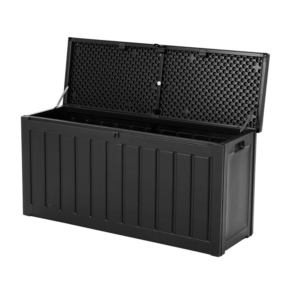 Gardeon 240L Outdoor Storage Box Lockable Bench Seat Garden Deck Toy T ...
